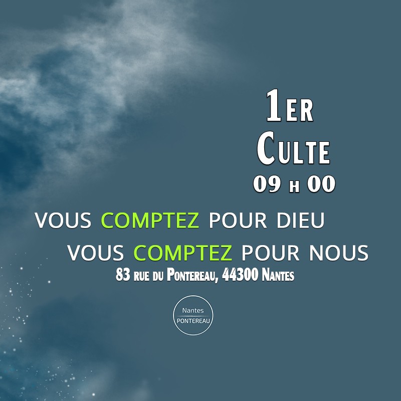 Vignette 1er culte défaut | Église Chrétienne Évangélique de Nantes Pontereau