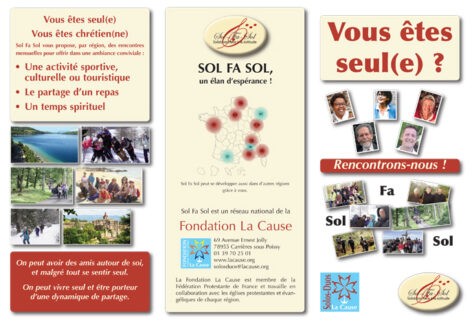 Flyers original Sol Fa Sol | Église Chrétienne Évangélique de Nantes Pontereau